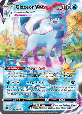 Glaceon VMAX (Alternate Art Secret), Evolving Skies