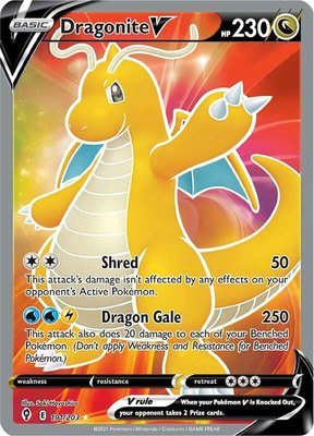 Dragonite V (Full Art), Evolving Skies