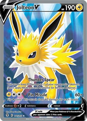 Jolteon V (Full Art), Evolving Skies