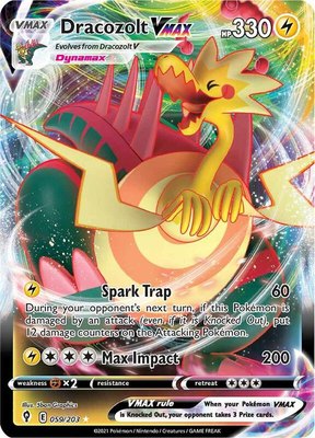 Dracozolt VMAX, Evolving Skies