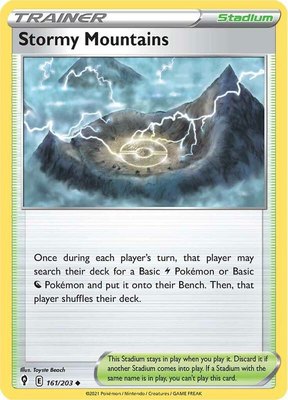 Stormy Mountains, Evolving Skies