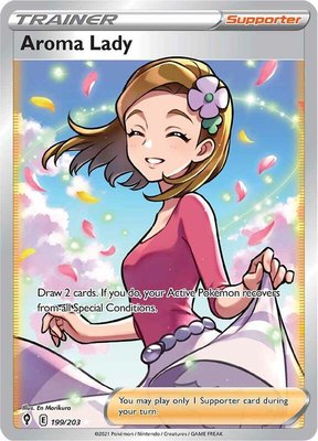 Aroma Lady (Full Art), Evolving Skies