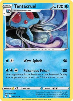 Tentacruel, Evolving Skies
