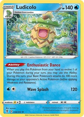 Ludicolo, Evolving Skies