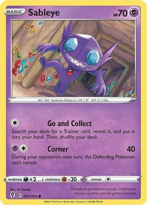 Sableye, Evolving Skies