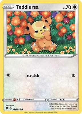Teddiursa, Evolving Skies