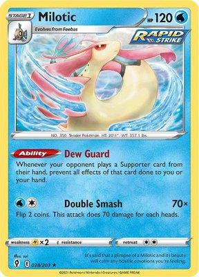Milotic, Evolving Skies