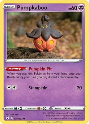 Pumpkaboo, Evolving Skies