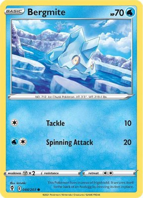 Bergmite, Evolving Skies
