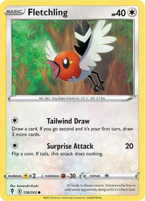 Fletchling, Evolving Skies