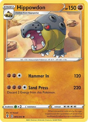 Hippowdon, Evolving Skies