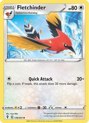 Fletchinder, Evolving Skies