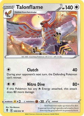 Talonflame, Evolving Skies