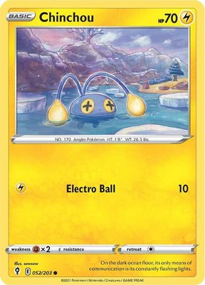 Chinchou, Evolving Skies
