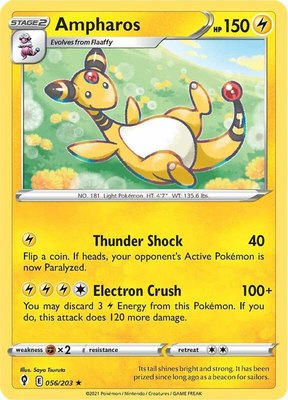 Ampharos, Evolving Skies
