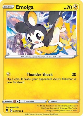 Emolga, Evolving Skies