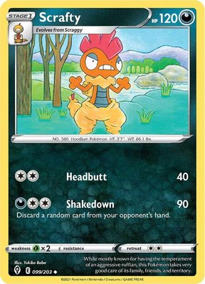 Scrafty, Evolving Skies
