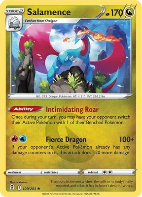 Salamence, Evolving Skies