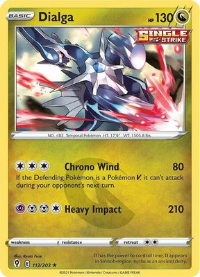 Dialga, Evolving Skies