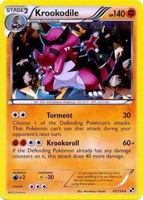 Krookodile (Cracked Ice Holo), Blister Exclusives