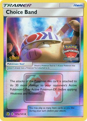 Choice Band (North America Championships) [Staff], League & Championship Cards