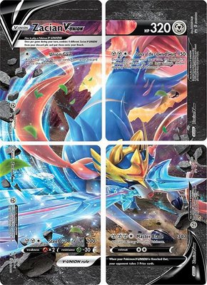 Zacian V-UNION [Set of 4], Sword & Shield Promo Cards