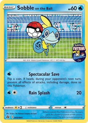 Sobble on the Ball (Pokemon Futsal), Miscellaneous Cards & Products