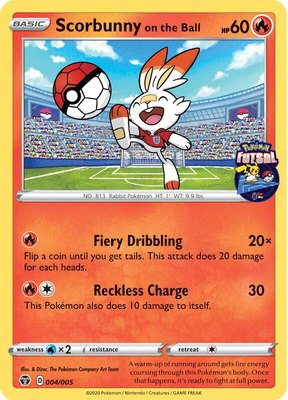 Scorbunny on the Ball (Pokemon Futsal), Miscellaneous Cards & Products