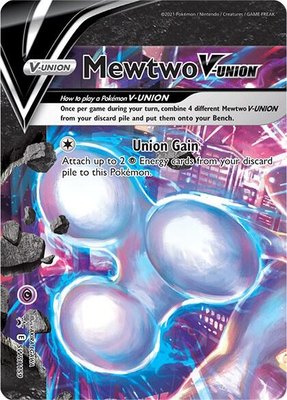 Mewtwo V-UNION, Sword & Shield Promo Cards
