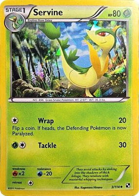 Servine (Cracked Ice Holo), Miscellaneous Cards & Products