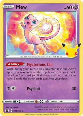 Mew, Celebrations