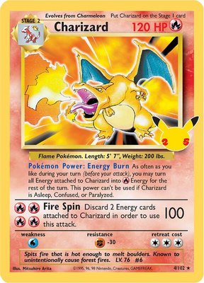 Charizard, Celebrations: Classic Collection