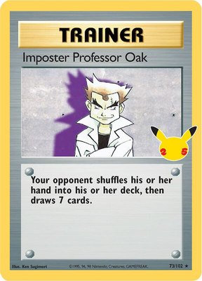 Imposter Professor Oak, Celebrations: Classic Collection