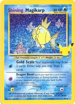 Shining Magikarp, Celebrations: Classic Collection