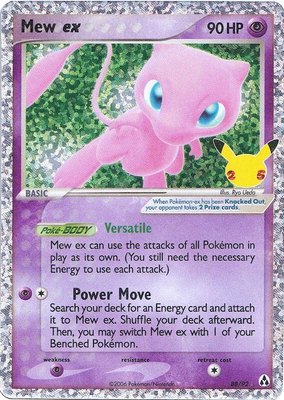 Mew ex, Celebrations: Classic Collection