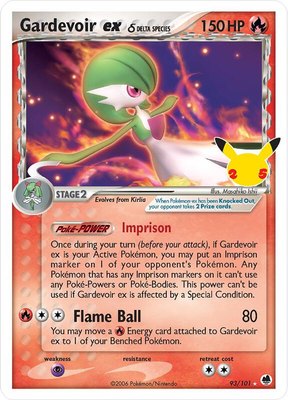 Gardevoir ex (Delta Species), Celebrations: Classic Collection