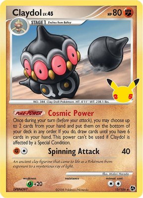 Claydol, Celebrations: Classic Collection