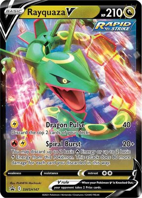 Rayquaza V, Sword & Shield Promo Cards