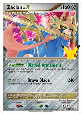 Zacian LV. X, Sword & Shield Promo Cards