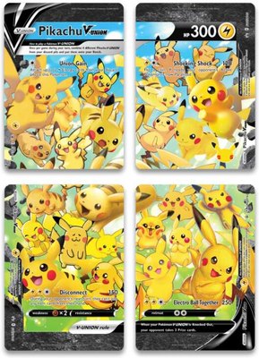 Pikachu V-Union [Set of 4], Sword & Shield Promo Cards