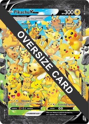 Pikachu V-UNION, Jumbo Cards