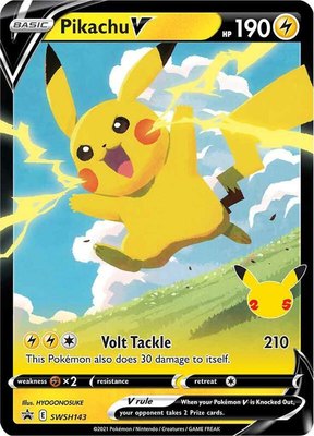 Pikachu V, Sword & Shield Promo Cards