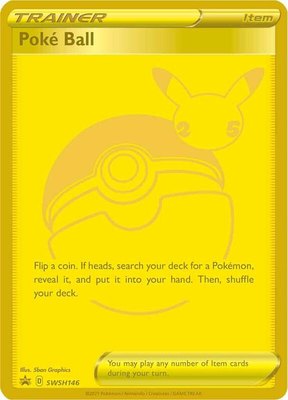 Poke Ball, Sword & Shield Promo Cards