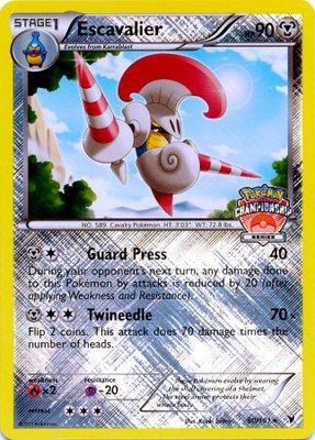Escavalier (Championship Series), League & Championship Cards