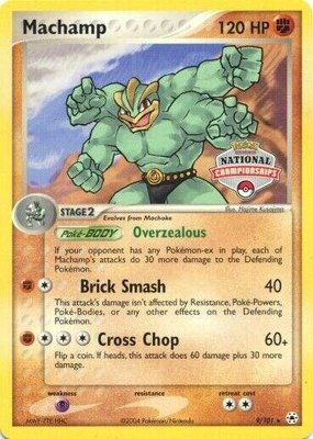 Machamp (National Championships) 009/101 from League & Championship Cards