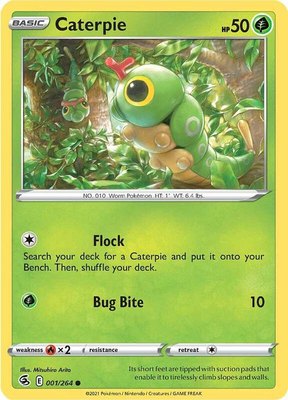 Caterpie, Fusion Strike