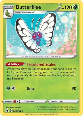Butterfree, Fusion Strike