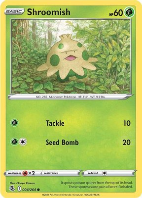 Shroomish, Fusion Strike