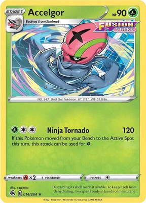Accelgor, Fusion Strike
