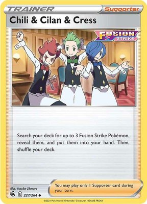 Chili & Cilan & Cress, Fusion Strike